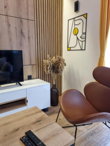 Lovely 1-bedroom rental unit with free parking, Skopje (Foto 5)