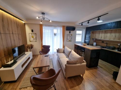 Lovely 1-bedroom rental unit with free parking, Skopje (Foto 6)