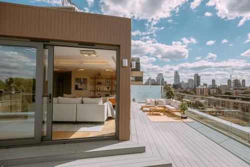 Penthouse. Roof Terrace. Shoreditch. AC, Londýn (fotografie 7)