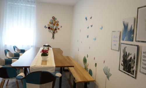 Mein Apartment Flowers mit Kamin, bis 10 Personen