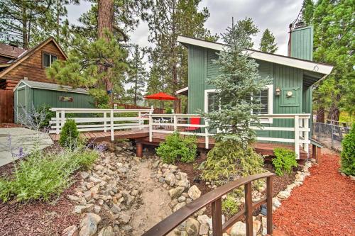 Big Bear Cabin with Spacious Deck and Fireplace! in Big Bear City, USA