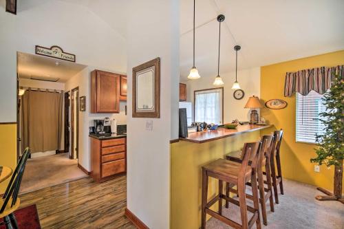 Big Bear Cabin with Spacious Deck and Fireplace! in Big Bear City, USA