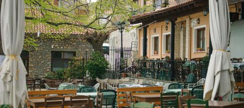 레스토랑, Rapsani Panorama Villa in 랍사니