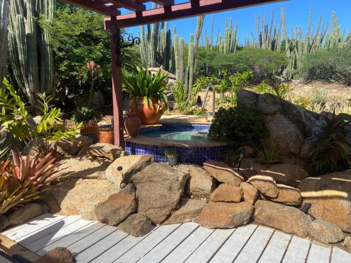Cozy studio with private spa in Oranjestad