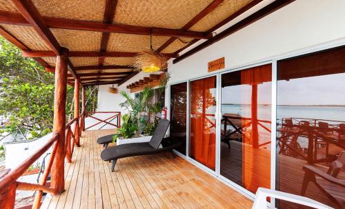 Balcony/terrace, El Buho Lagoon Bacalar in Bacalar