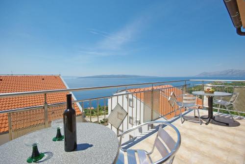 陽台/露台, Apartments with parking space Krvavica, Makarska - 18911 in 加菲薩
