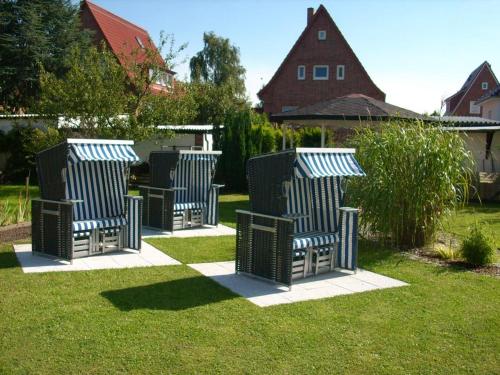 Strandhaus/Strandkiste in Warnemünde, Deutschland