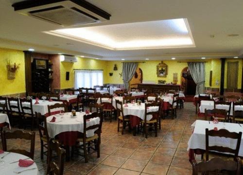 Étterem, Hotel El Oasis in Carchel