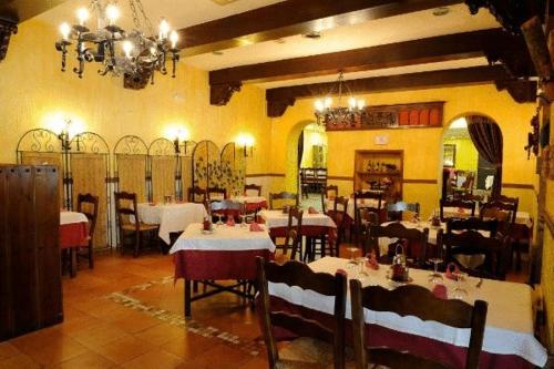 Étterem, Hotel El Oasis in Carchel