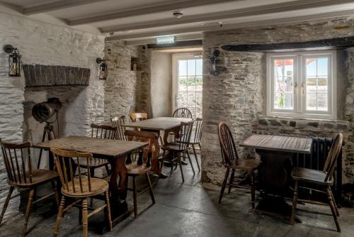 Étterem, The Olde Malthouse Inn in Tintagel