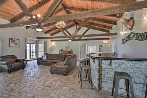 Expansive Theriot Retreat with Fishing Dock!