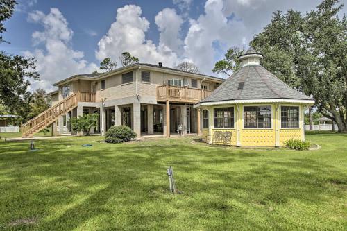 Expansive Theriot Retreat with Fishing Dock!