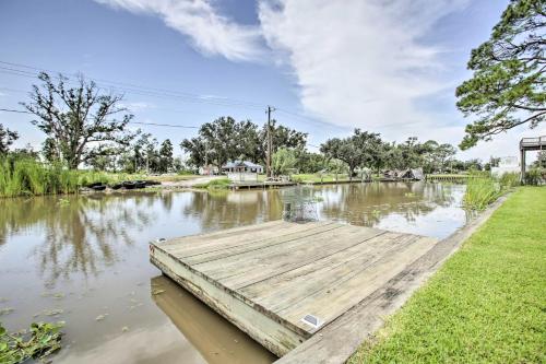 Expansive Theriot Retreat with Fishing Dock!