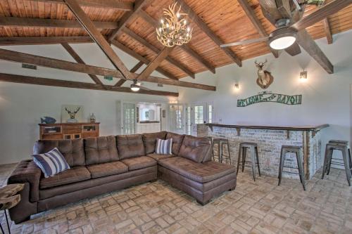 Expansive Theriot Retreat with Fishing Dock!