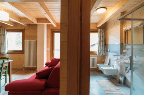 1 bunk bed, 1 sofa bed