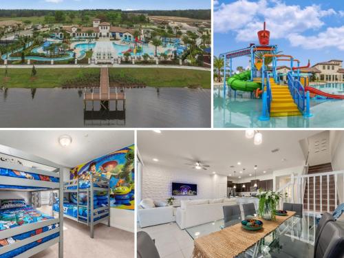 Amazing 5 Bedrooms Home With Pool/BBQ Near Disney – khách sạn tại Cổng Tây - Disney