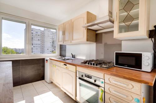 Kitchen, Appartement 3 chambres 6 a 8 personnes in Ris-Orangis