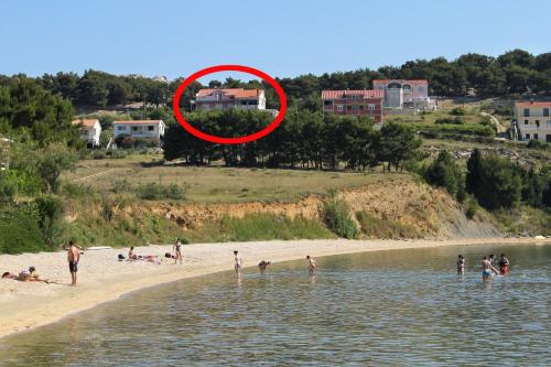  Family friendly seaside apartments Vlasici, Pag - 4131, Pension in Vlašići
