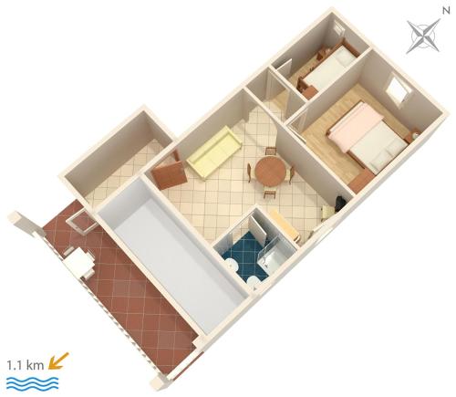 Apartments and rooms with parking space Biograd na Moru Biograd - 4305 - main image