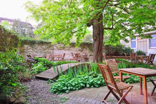 Jardín, BRISTOL Hotel Bad Kissingen in Bad Kissingen