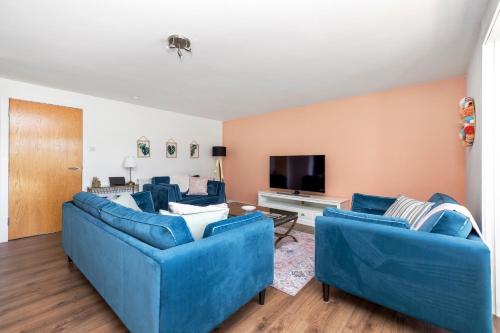 JOIVY Modern 2 bed flat near Murrayfield Stadium, Edinburgh (fotografie 9)