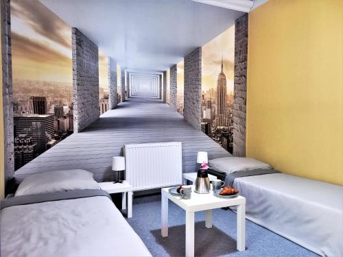 2 twin beds
