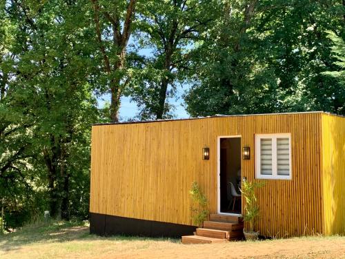 Le bon cottage Bungalow cocooning Wooden deck - Location saisonnière - Cénac-et-Saint-Julien