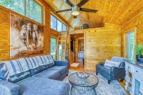 . The Gemini-a dreamy, waterfront tiny cabin