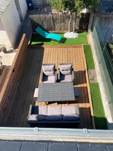 Cosy Solidor T2 avec jardin terrasse 100m plage