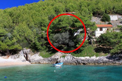 Seaside secluded apartments Cove Bratinja Luka, Korcula - 4434