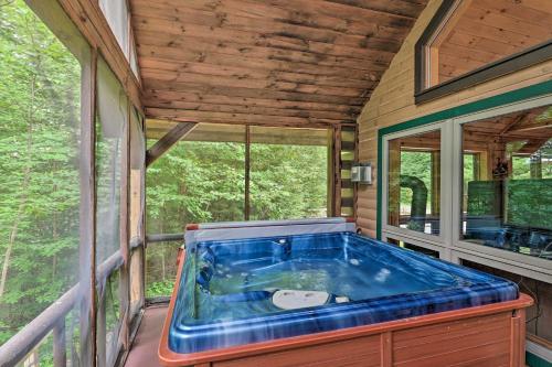 Warrensburg Cabin with Hot Tub 15 Mi to Lake George in Warrensburg, USA