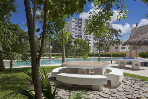 Depto nuevo 15-20min de la playa, albercas Liverté