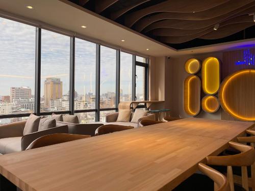 Bar/lounge, Green Hotel - Midori in Taichung