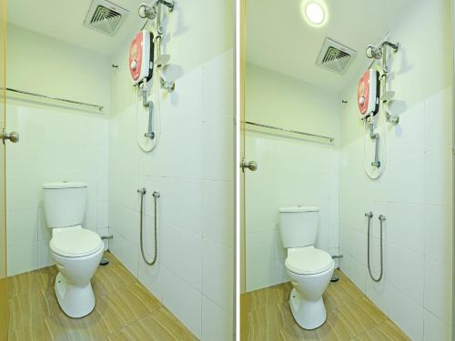 Vonios kambarys, OYO 90553 Hotel 24 Seven in Kuantanas