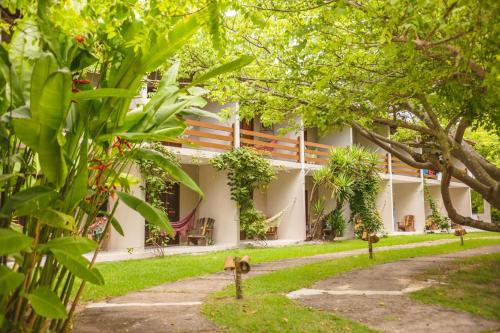 Exterior view, Anga Beach Hotel in Sao Miguel dos Milagres