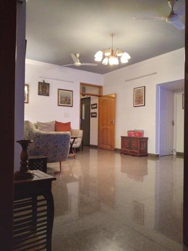 Beautiful, cozy room with green terrace garden