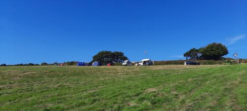 Summit Camping Kit Hill Cornwall Stunning Views Pitch Up or book Bella the Bell Tent