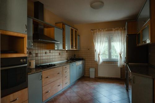 廚房, Holiday Home Rozic - Villa with private seasonal heated pool in 波德維勒茨