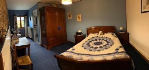 1 double bed