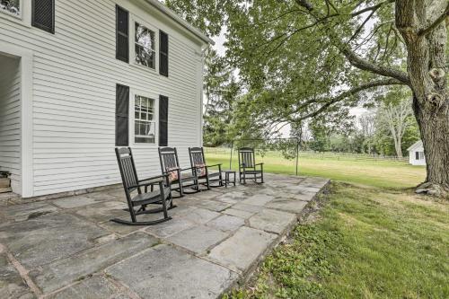 Charming Farmhouse with Pool and Fishing Pond!