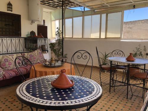 Balcony/terrace, Dar Lalla Wafae in Fes
