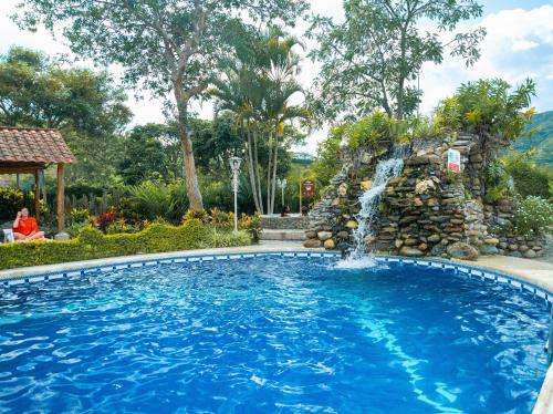 Peldbaseins, Hostería Paraíso in Vilcabamba