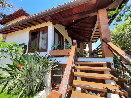Zunanjost, 3Suítes, piscina e vista do mar em condomínio pé na areia - pátio compartilhado (3Suites, piscina e vista do mar em condominio pe na areia - patio compartilhado) in plaža Geriba