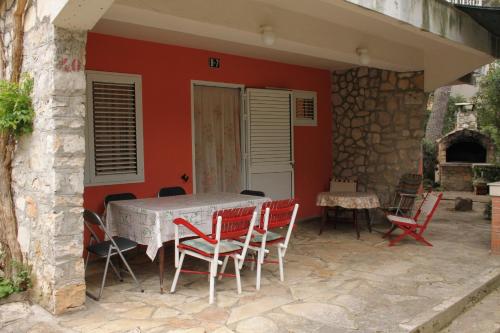 Erkély/terasz, Apartments by the sea Jadrija, Sibenik - 6147 in Jadrija