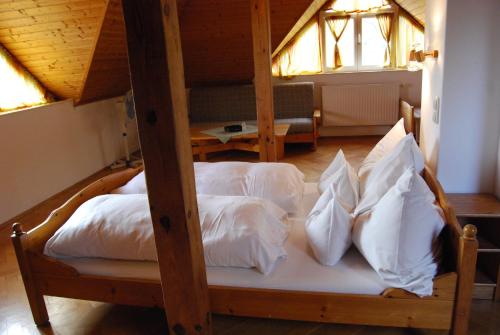1 double bed, 2 twin beds, 1 sofa bed