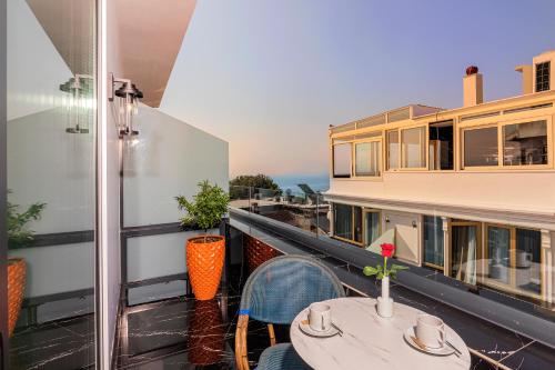 Balcony/terrace, The Magnaura Palace Hotel in Sultanahmet
