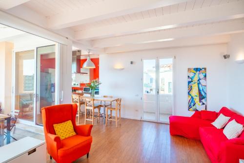 Attico Luce e Colori - Terrazza Vista Mare - 5 Bdr in Elia