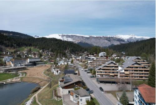  Lovely 1-bedroom vacation studio apartment with pool and sauna in Laax