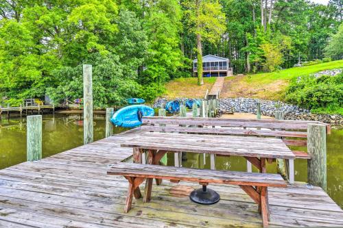 Relaxing Riverfront Cottage with Boat Dock!