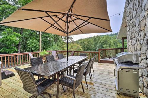 Riverfront Sugar Grove Home: Hot Tub & Views! in Valle Crucis (NC)